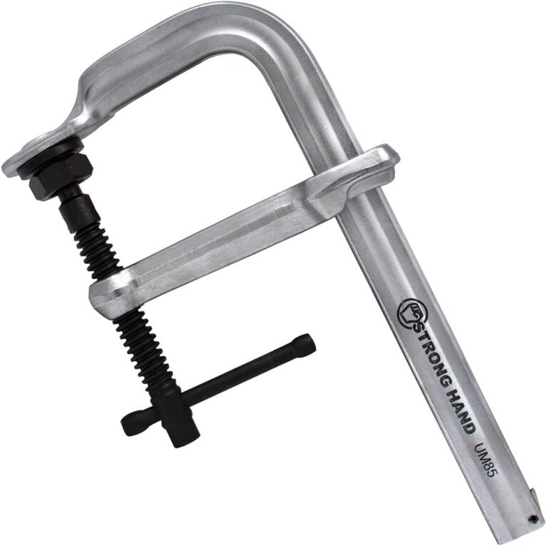 Strong Hand Tools Regular Duty Bar Clamp, Capacity 8-1/2", Clamping Pressure: 2,400 LBS, Throat Depth: 5-1/2″, UM85, Strong Hand Tools