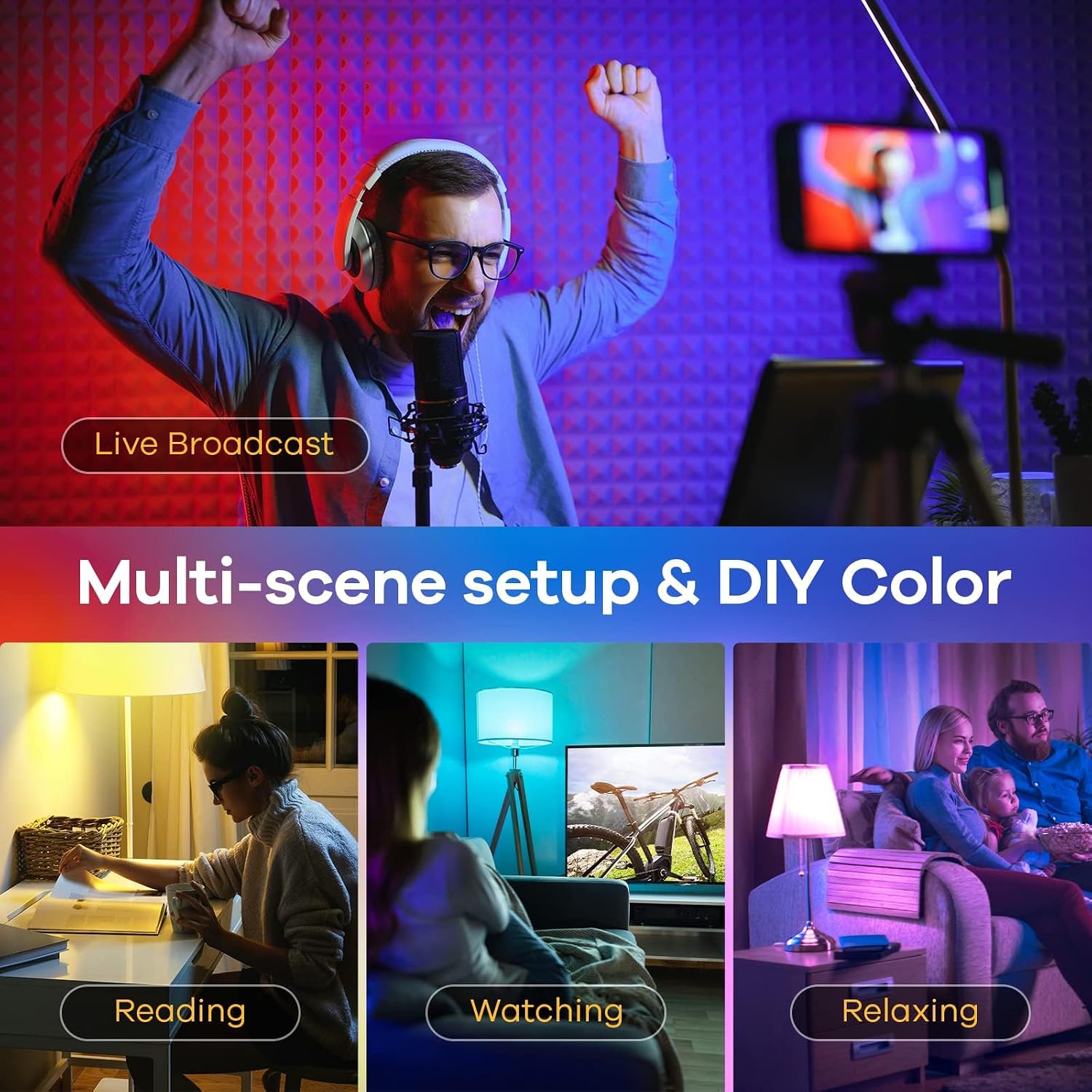 Linkind Matter Smart Light Bulbs, Work with Apple Home, Alexa, Siri, Google - Image 6