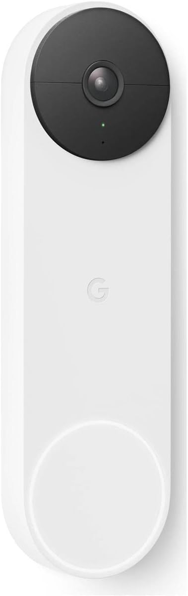 Google Nest Doorbell (Battery) - Snow - Image 3