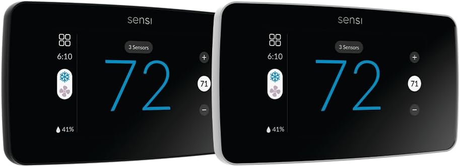 Sensi Touch 2 Smart Thermostat Wi-Fi, Alexa, Energy Star Certified, ST76 - Image 14