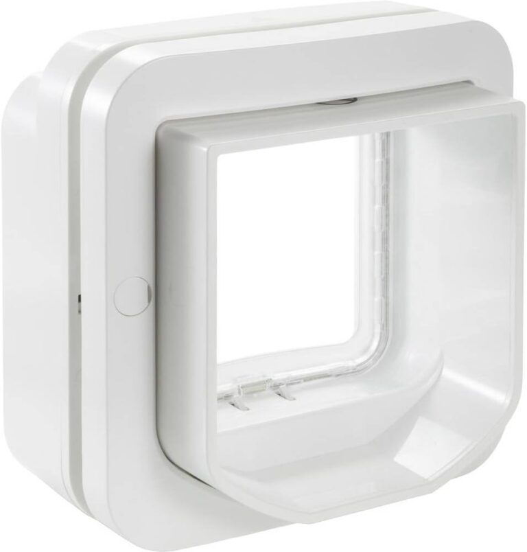 SureFlap DualScan Microchip Cat Door - Door Opening is 4 3/4" H x 5 5/8" W
