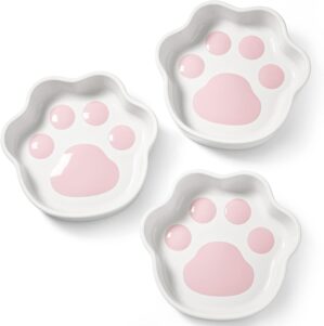 LE TAUCI Cat Food Bowl Ceramic, 8 o...