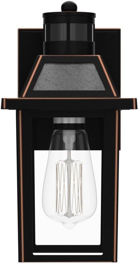 Yisuro Porch Lights with GFCI Outlet, Dusk to Dawn Outdoor Lights with Outlet, 3 Lighting Modes Exterior Light Fixture Waterproof, Outside Lights for House Front Door Patio Garage - Image 4