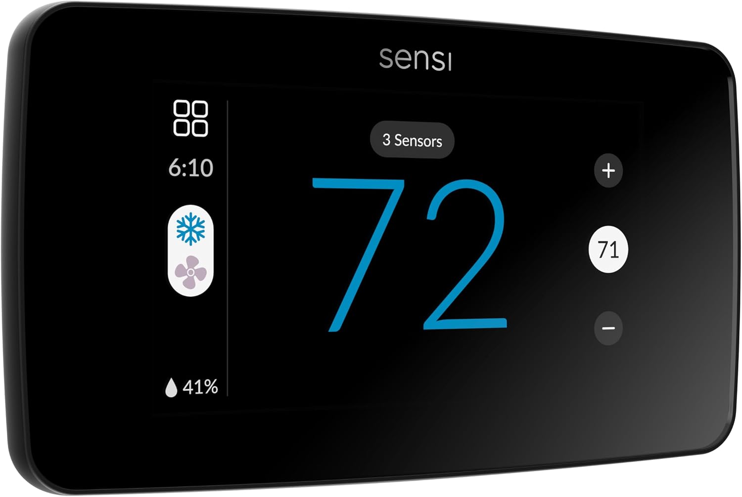 Sensi Touch 2 Smart Thermostat Wi-Fi, Alexa, Energy Star Certified, ST76 - Image 3