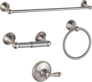 BGL Bathroom Accessory Set, Brushed...