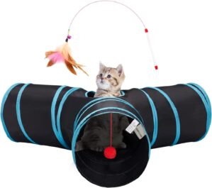 Tempcore Cat Tunnel, 3-Way Collapsi...