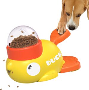Dog Interactive Treat Dispenser Toy...