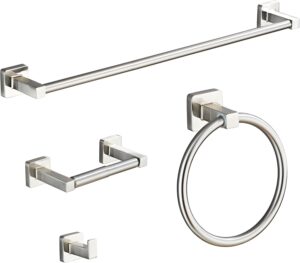 Brushed Nickel Bathroom Hardware Se...