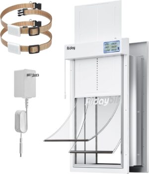 Automatic Dog Door for Wall with Co...