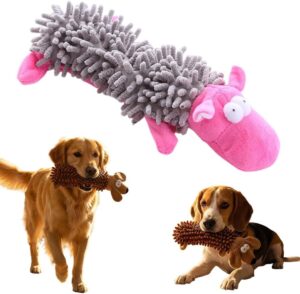 Durable Squeaky Dog Toys for Aggres...