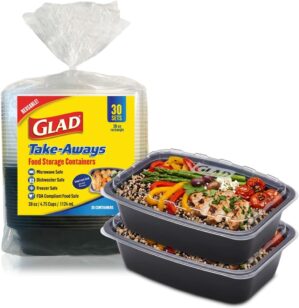 Glad Take-Aways 30-Pack Snap-Seal, ...