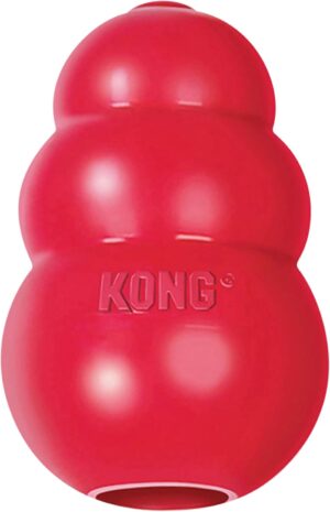KONG Classic Stuffable Dog Toy, Nat...