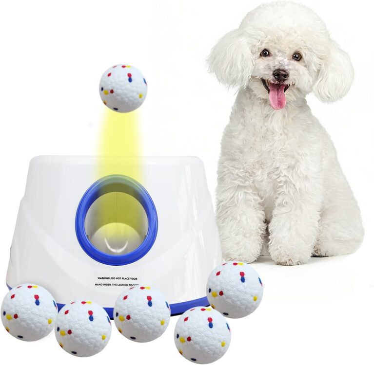 Automatic Dog Ball Launcher, Dog Ball Throw Launcher, for Small/Medium Dogs