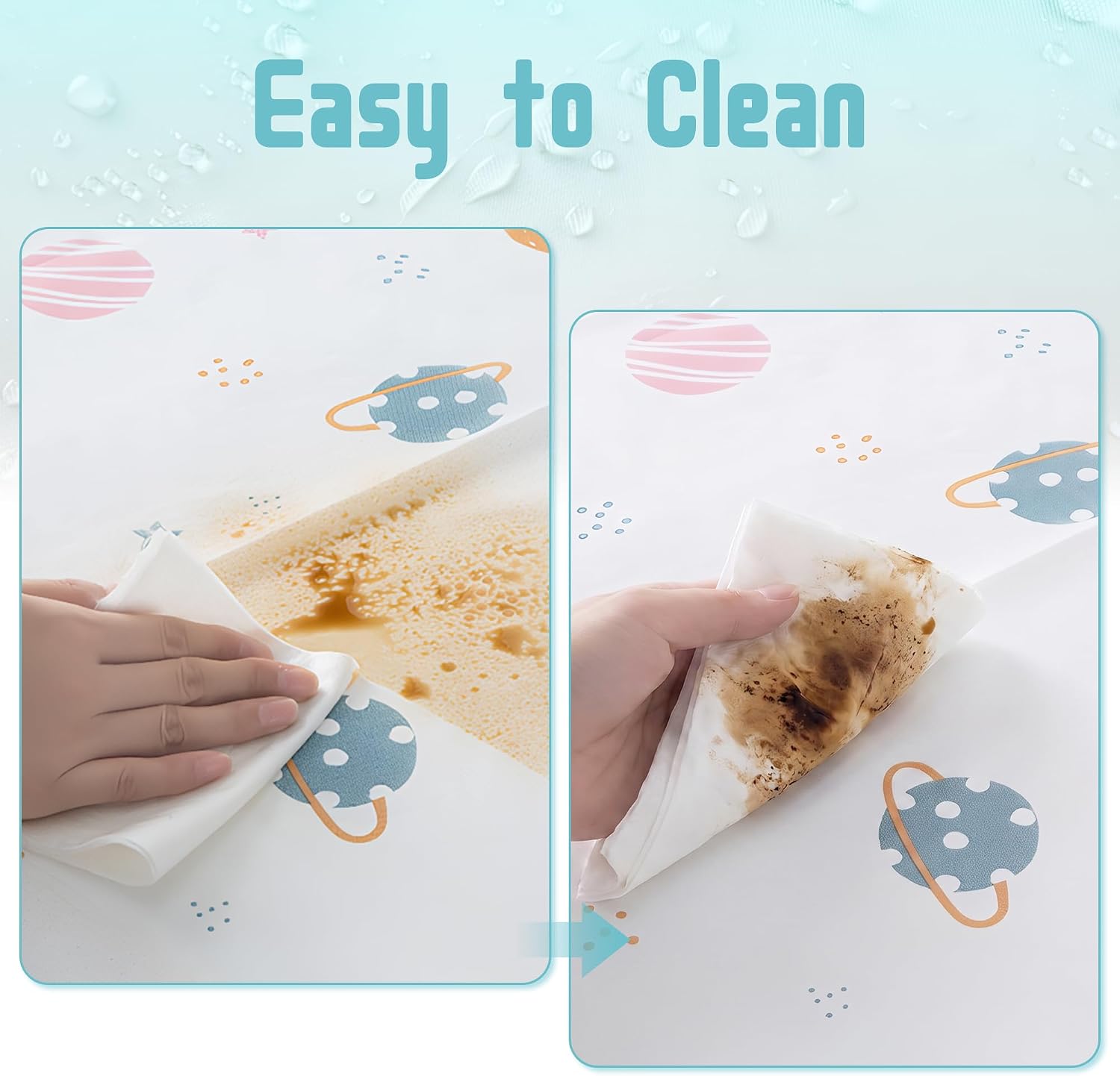 24x70 IN Fridge Cover, Multi-Purpose Appliance Proof Cover Refrigerator Washer Dryer Top Cover With Storage Pockets Bags,for Oven,dishwasher,kitchen Appliances(Daisy) - Image 4