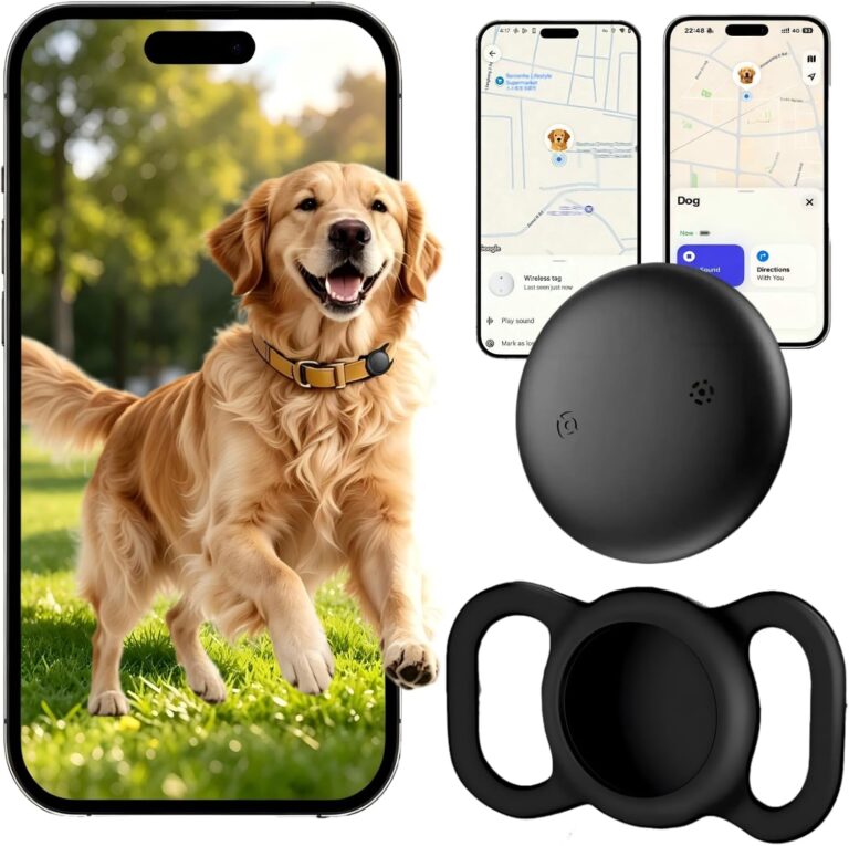 GPS Dog Tracker Collar (iOS & Android) - Smart Activity Real-Time Tracking