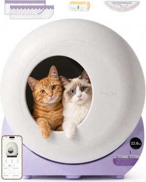 Furrytail Automatic Litter Box Self...