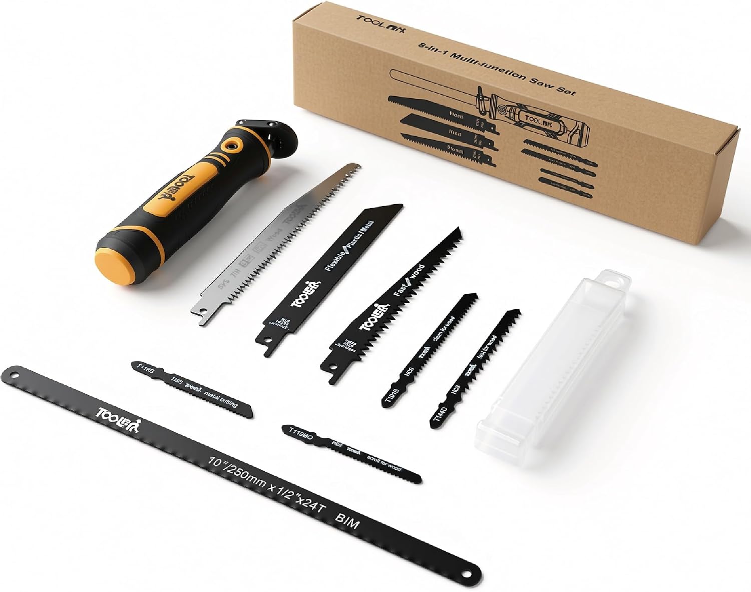 8-In-1 Multi Blades Hand Saw, Drywall, Hacksaw, Jab Saw & Wood Cutter Tool - Image 9