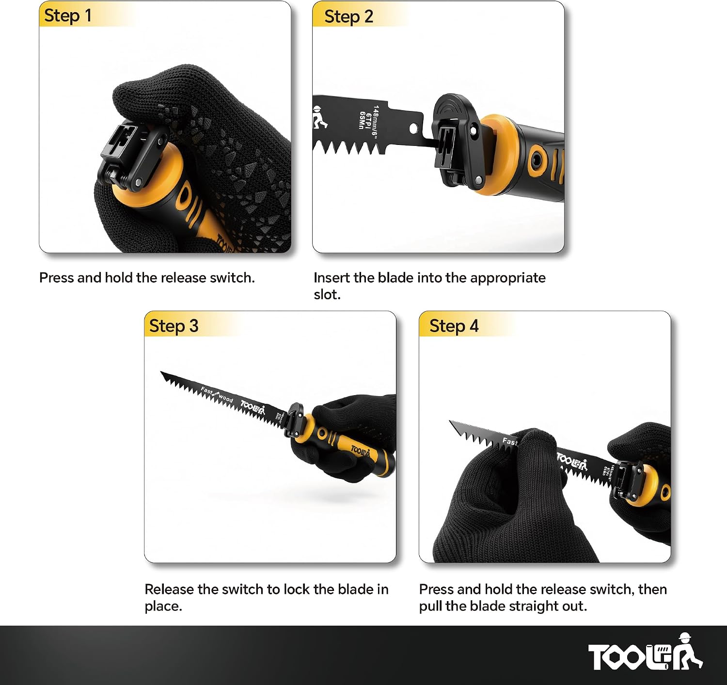 8-In-1 Multi Blades Hand Saw, Drywall, Hacksaw, Jab Saw & Wood Cutter Tool - Image 6