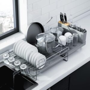 Kitsure Extendable Dish Drying Rack...