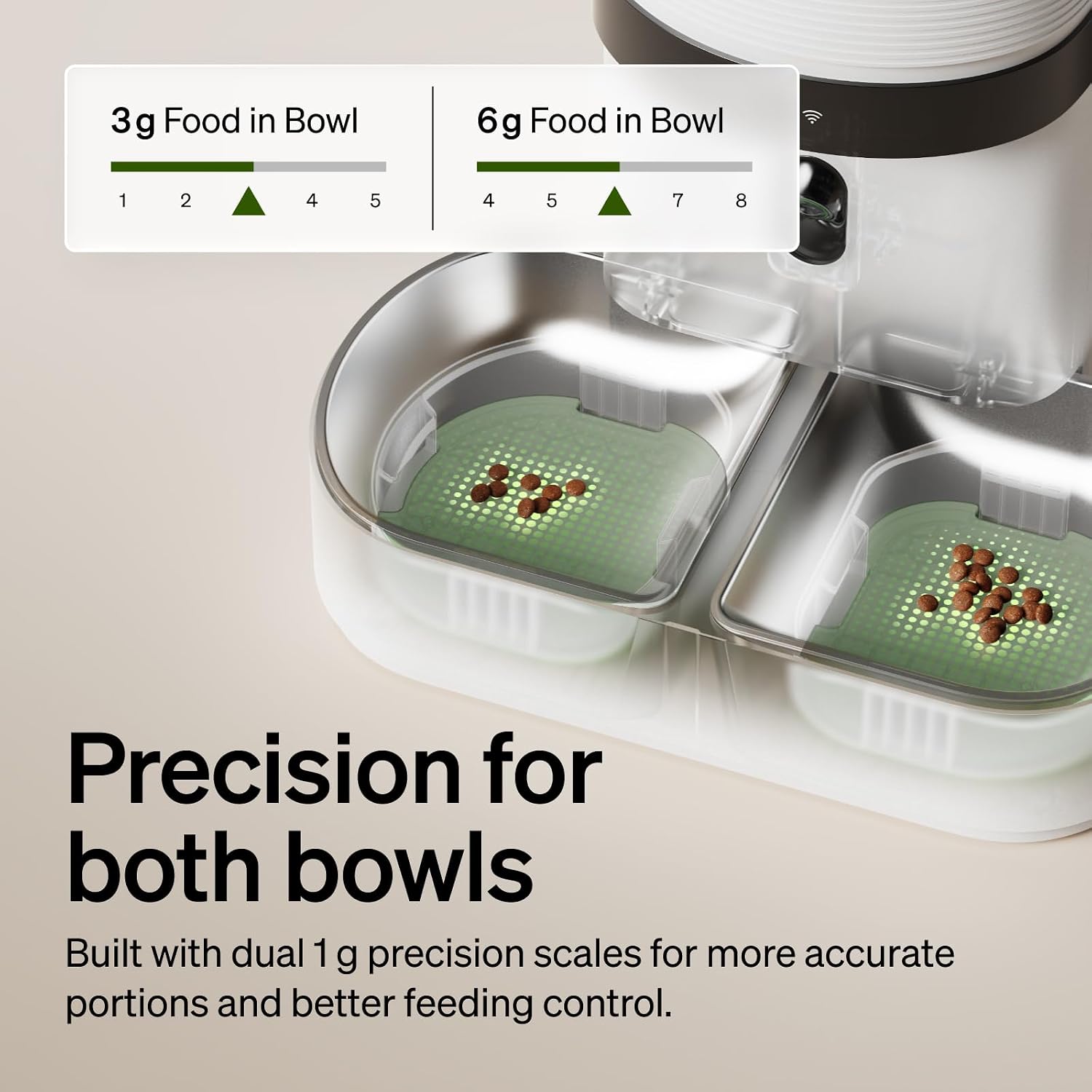 PETLIBRO Automatic Cat Feeder for 2 Cats, AI Recognition Camera Intake Log - Image 5
