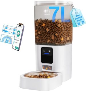 Automatic Cat Feeder with 5G WiFi: ...
