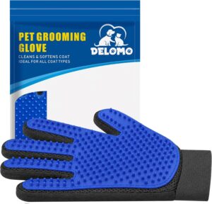 Pet Hair Removal Glove with 255 Sil...