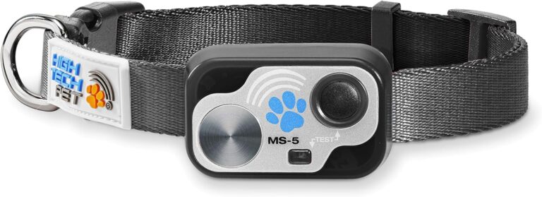 High Tech Pet Genuine MS-5® Automatic Smart Pet Door Collar, Tested & Certified for All Power Pet Doors - Water Proof, Battery Included, Complies with Power Pet Door Performance Warranty