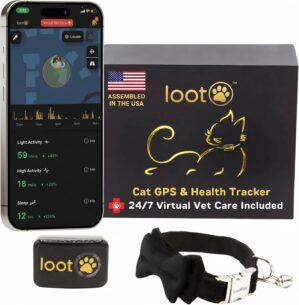 LootPaw+ GPS Cat Tracker Collar | R...