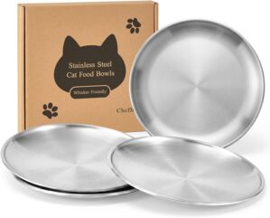 ChefBee 4PCS 6.7″ Stainless S...