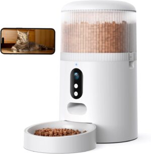 Automatic Cat Feeder with Camera, 3...