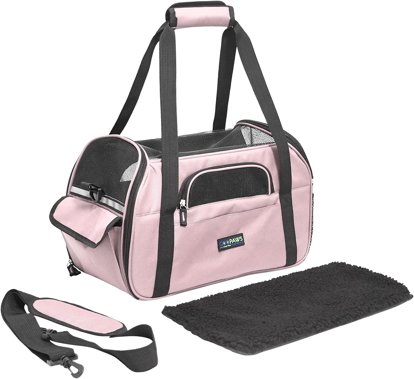 JESPET Soft-Sided Airline-Approved Dog & Cat Carrier Travel Bag - Image 4