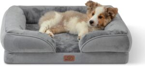 Bedsure Orthopedic Dog Bed Medium w...