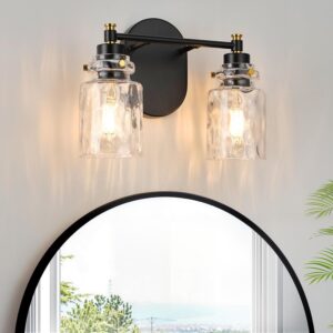 13″ Black Vintage Bathroom Va...
