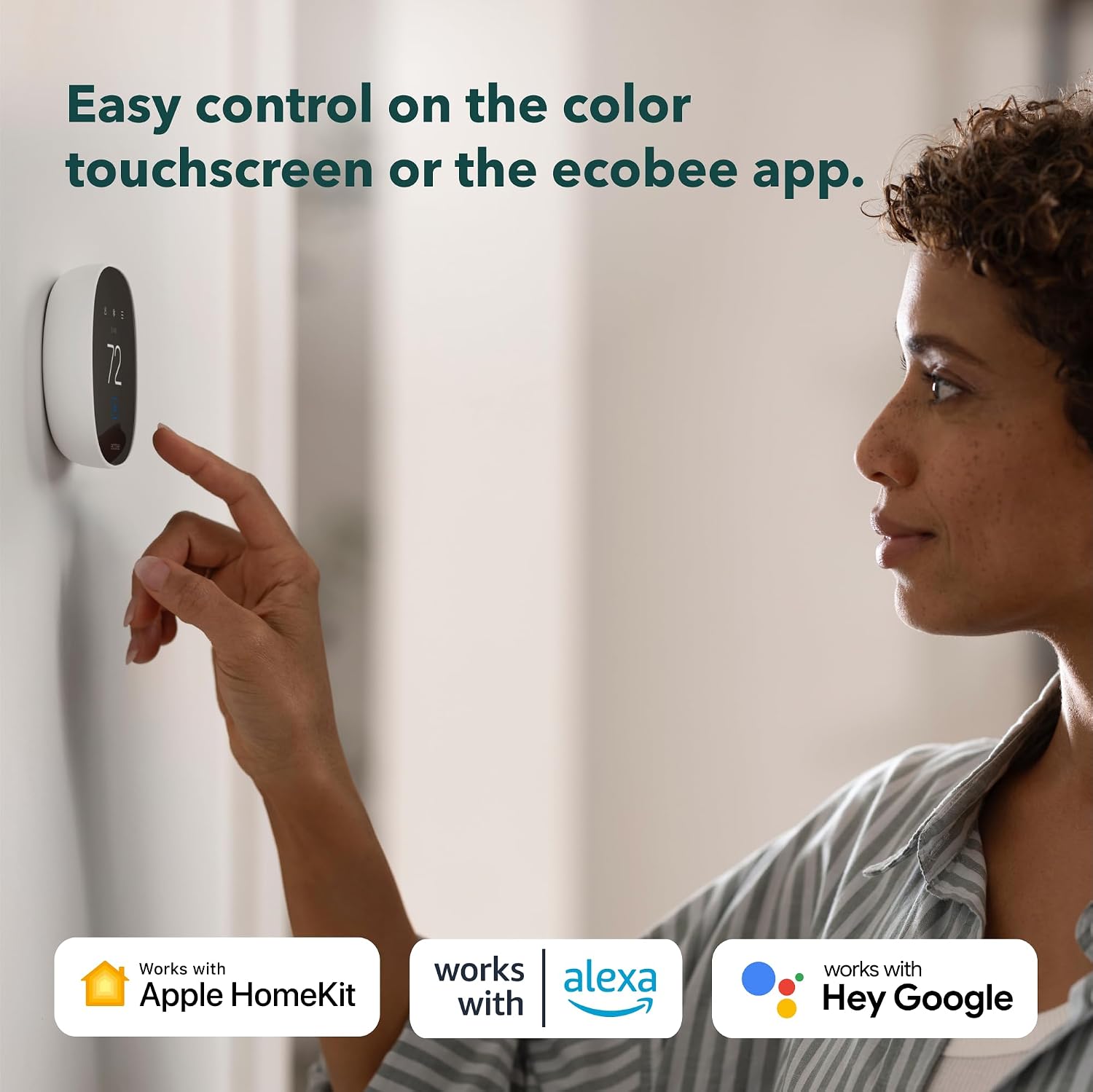 ecobee Smart Thermostat Essential - WiFi Thermostat, Energy Star Certified - Image 4