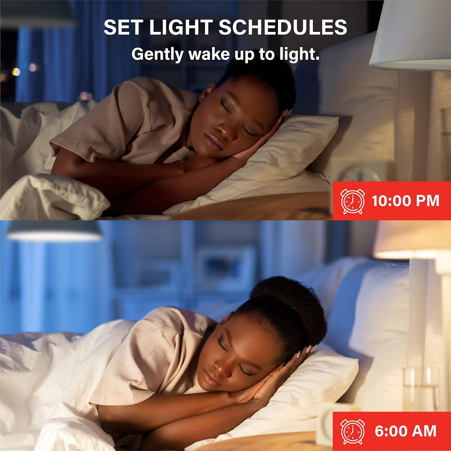 Sengled Alexa Light Bulb, S1 Auto Pairing with Alexa Devices, Warm Light Bulbs, Smart Light Bulbs that Work with Alexa, Bluetooth Mesh Smart Home Lighting, E26 60W Equivalent, 800LM, 4-Pack - Image 9