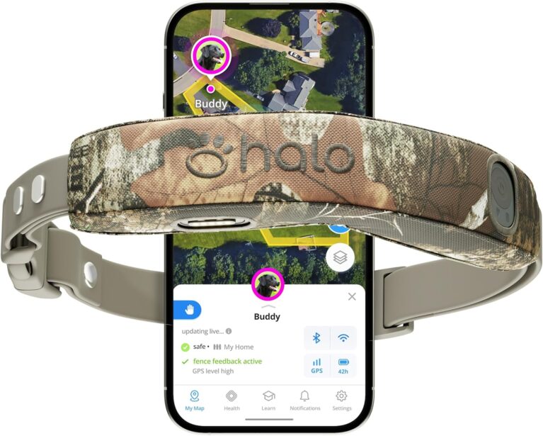 Halo Collar 5 GPS Wireless Dog Fence, Realtree Camo