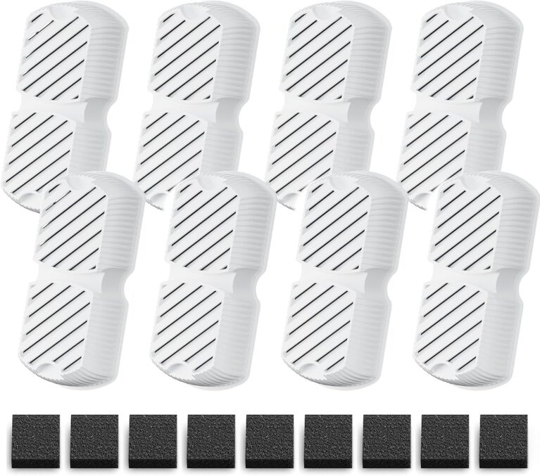 GROOKPET Pet Fountain Filter Replacement: 16 Dog Water Fountain Filters
