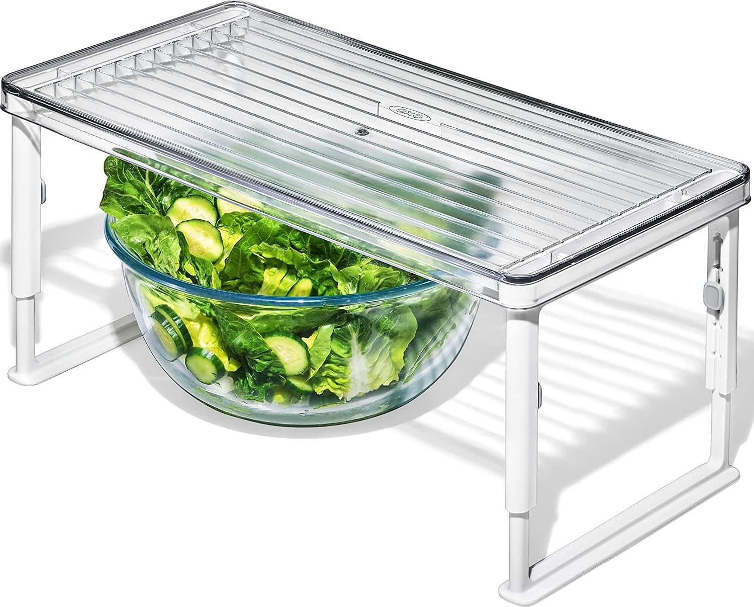 OXO Good Grips Adjustable Fridge Shelf Riser