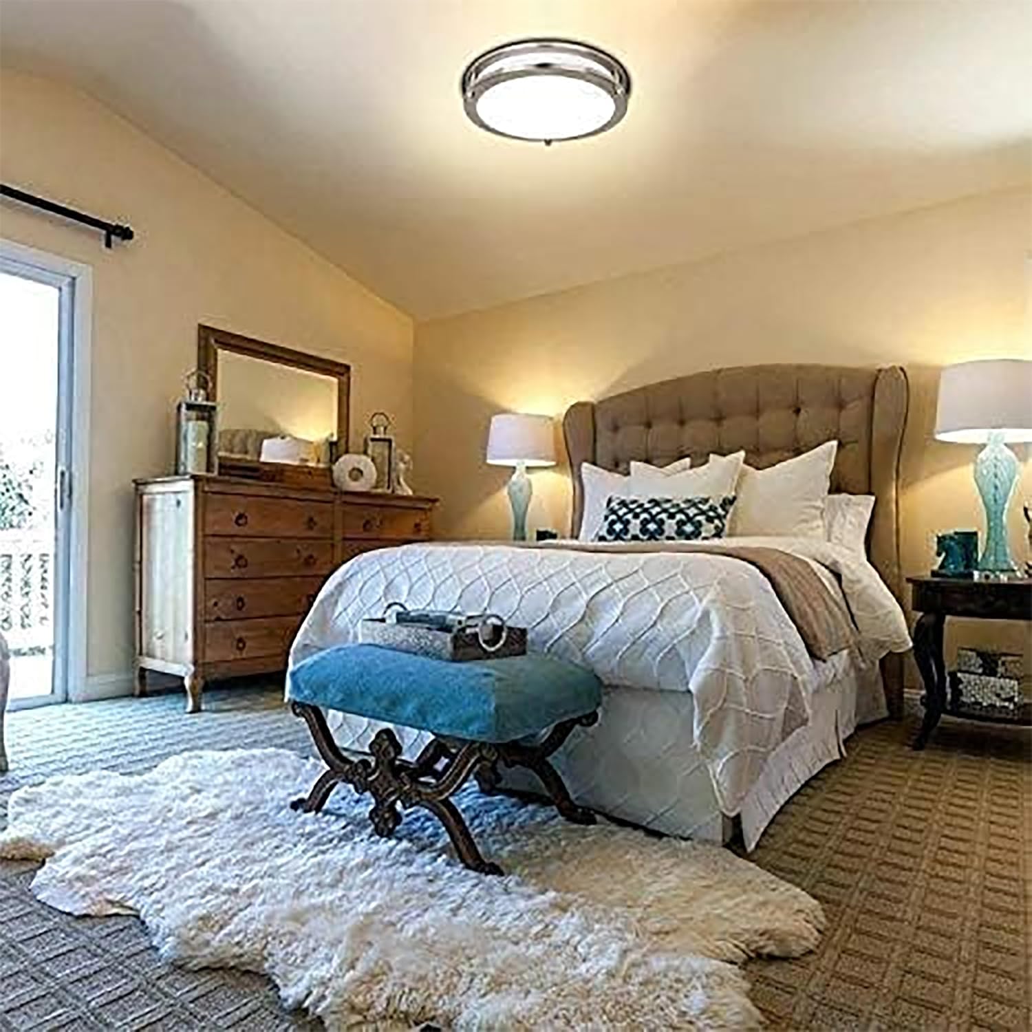 hykolity 13 inch Flush Mount LED Ceiling Light Fixture,5CCT - Image 9