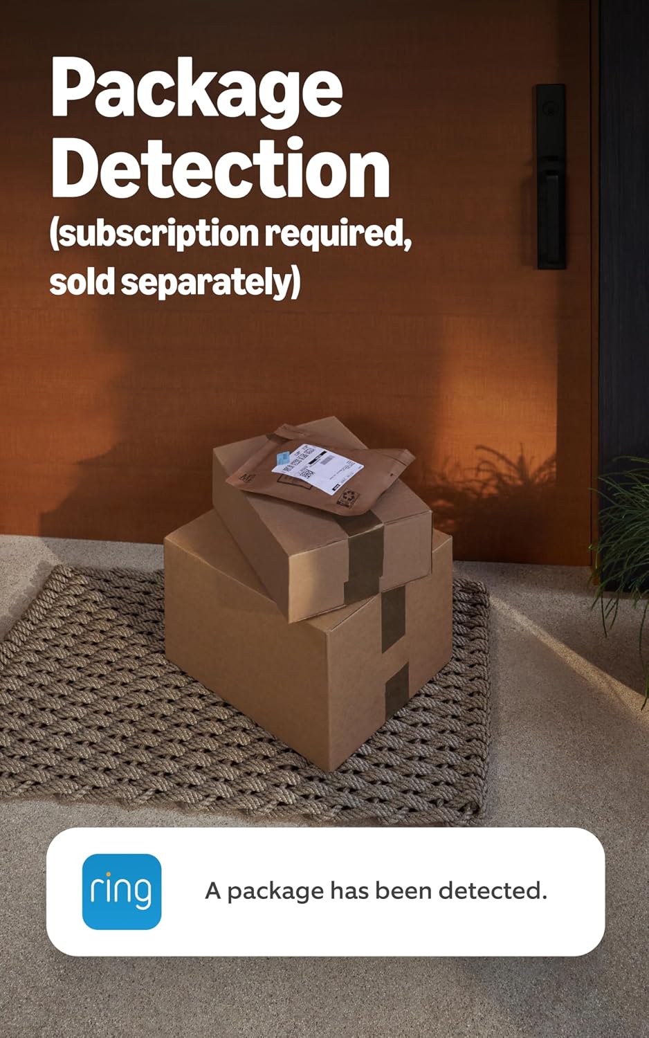 Ring Battery Doorbell, Home or business security with Head-to-Toe video, Live View with Two-Way Talk, and Motion Detection & Alerts, Venetian Bronze - Image 4