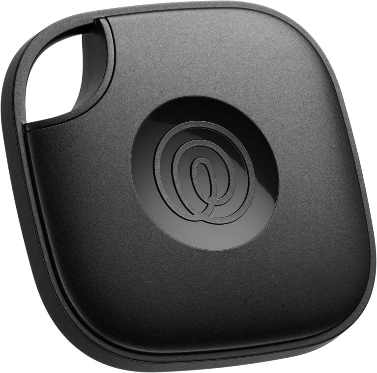 Life360 Tile - Bluetooth Tracker, Keys Finder and Item Locator for Keys, Bags and More. Phone Finder. Both iOS and Android Compatible. 1-Pack (Black)