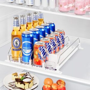Drink Organizer for Mini Fridge, 4 ...