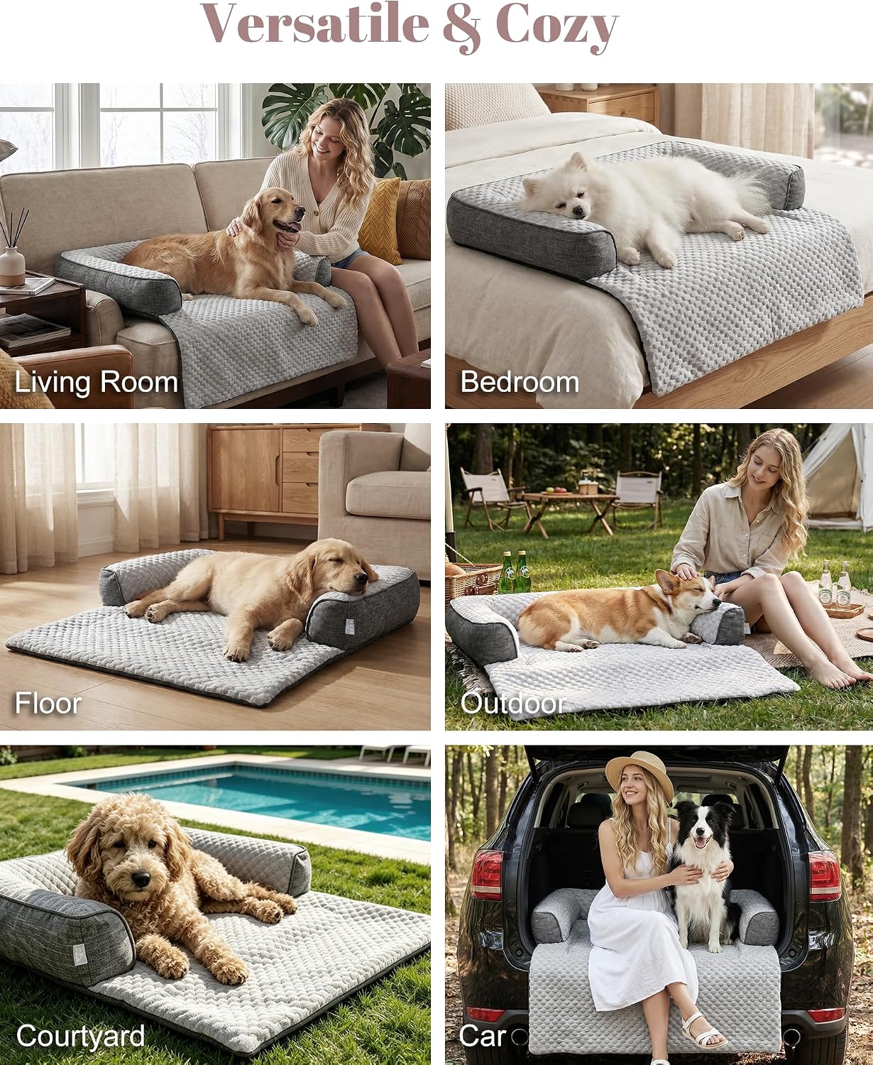 Cooling Dog Bed/Mat for Couch,Medium Size(41" x 37") Cooling Mat for Dog - Image 6