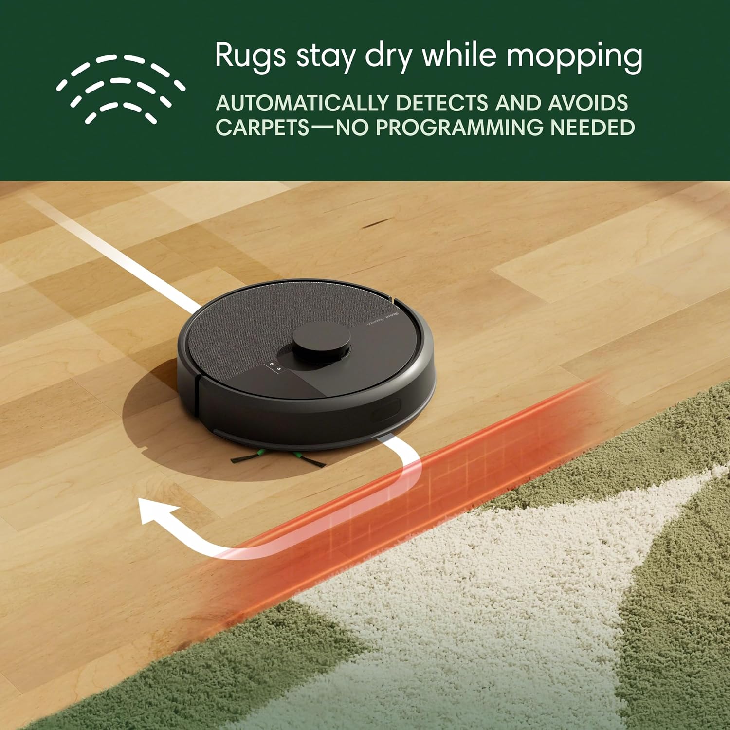 iRobot Roomba 105 Combo Robot Vacuum & Mop with AutoEmpty Dock - Self-Empties for 75 Days, Intense Power-Lifting Suction, LiDAR Navigation, Multiple Cleaning Modes, Avoids Mopping Carpet - Image 8