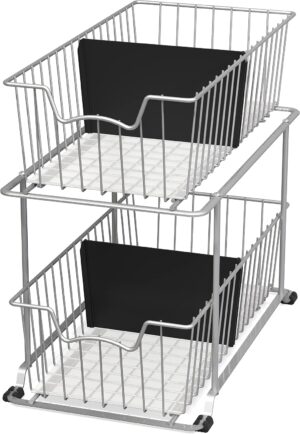 Simple Houseware 2 Tier Cabinet Wir...