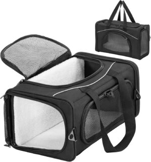 Petsfit Airline Cat Carrier for Sma...