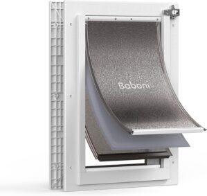 Baboni Dog Door for Door,Durable Pl...