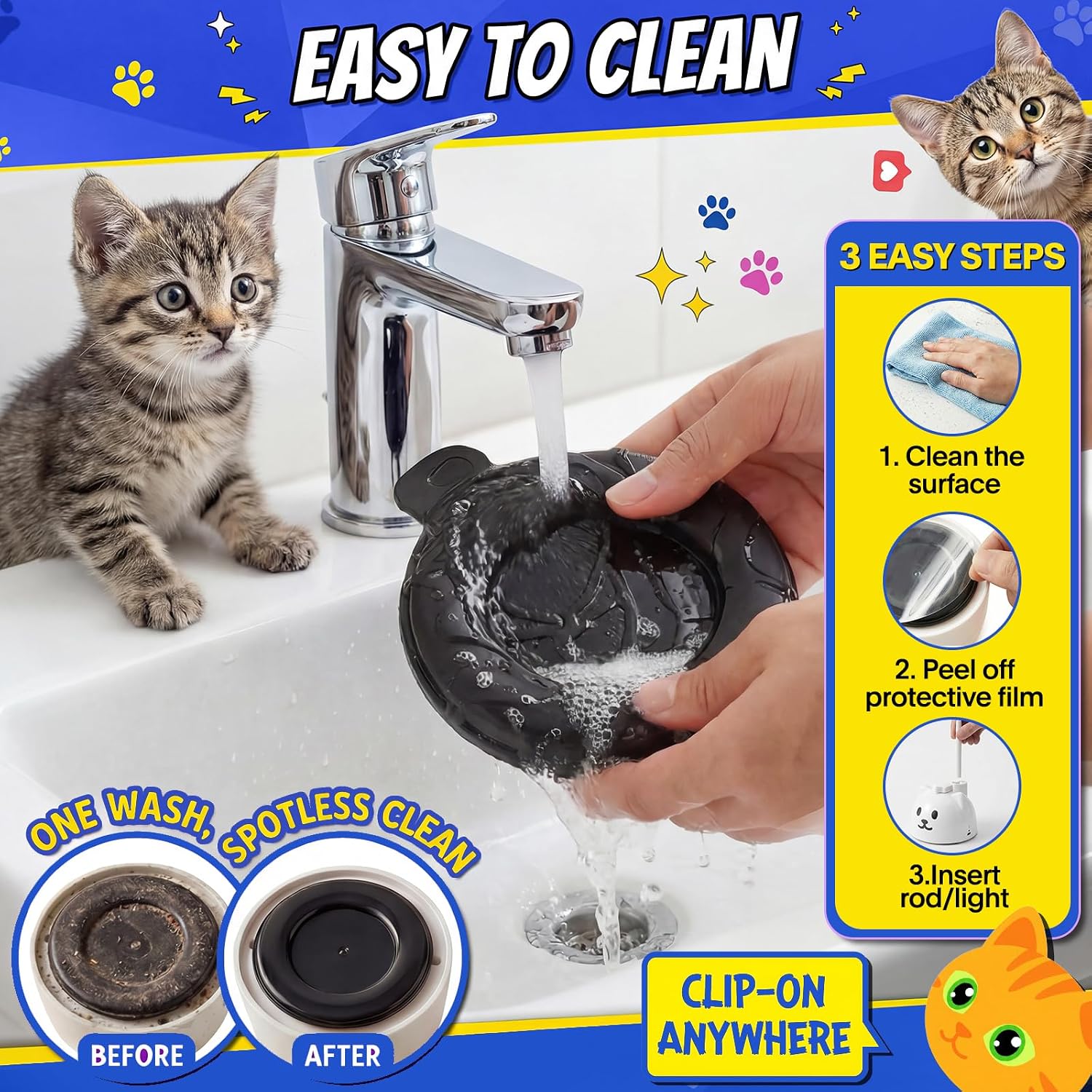CATPICK Automatic Interactive Cat Toy, Flying Bird Wand for Indoor Cats - Image 5