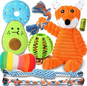 Zeaxuie 9 Pack Luxury Puppy Toys fo...