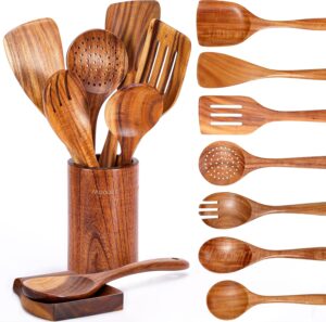 Mooues Wooden Kitchen Utensil Set, ...